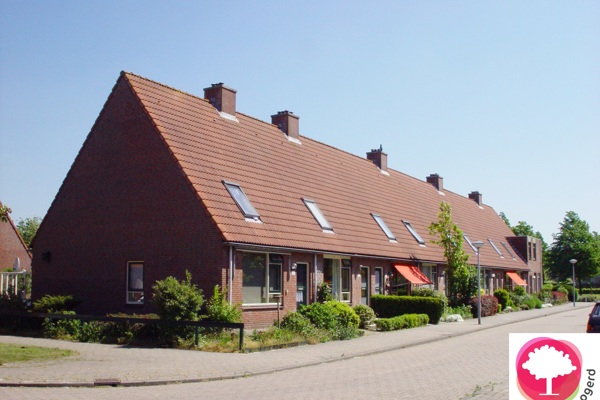 Rijtjeshuizen aan de Patio