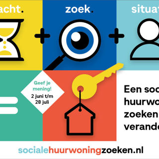 Infographic sociale huurwoning zoeken