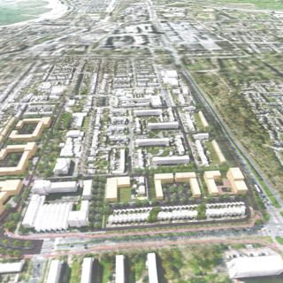 Art impressie nieuwe situatie Hoorn Noord