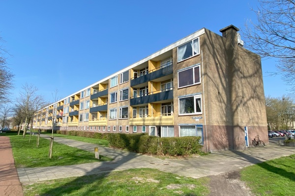 Woongebouw aan de Hannie Schaftstraat